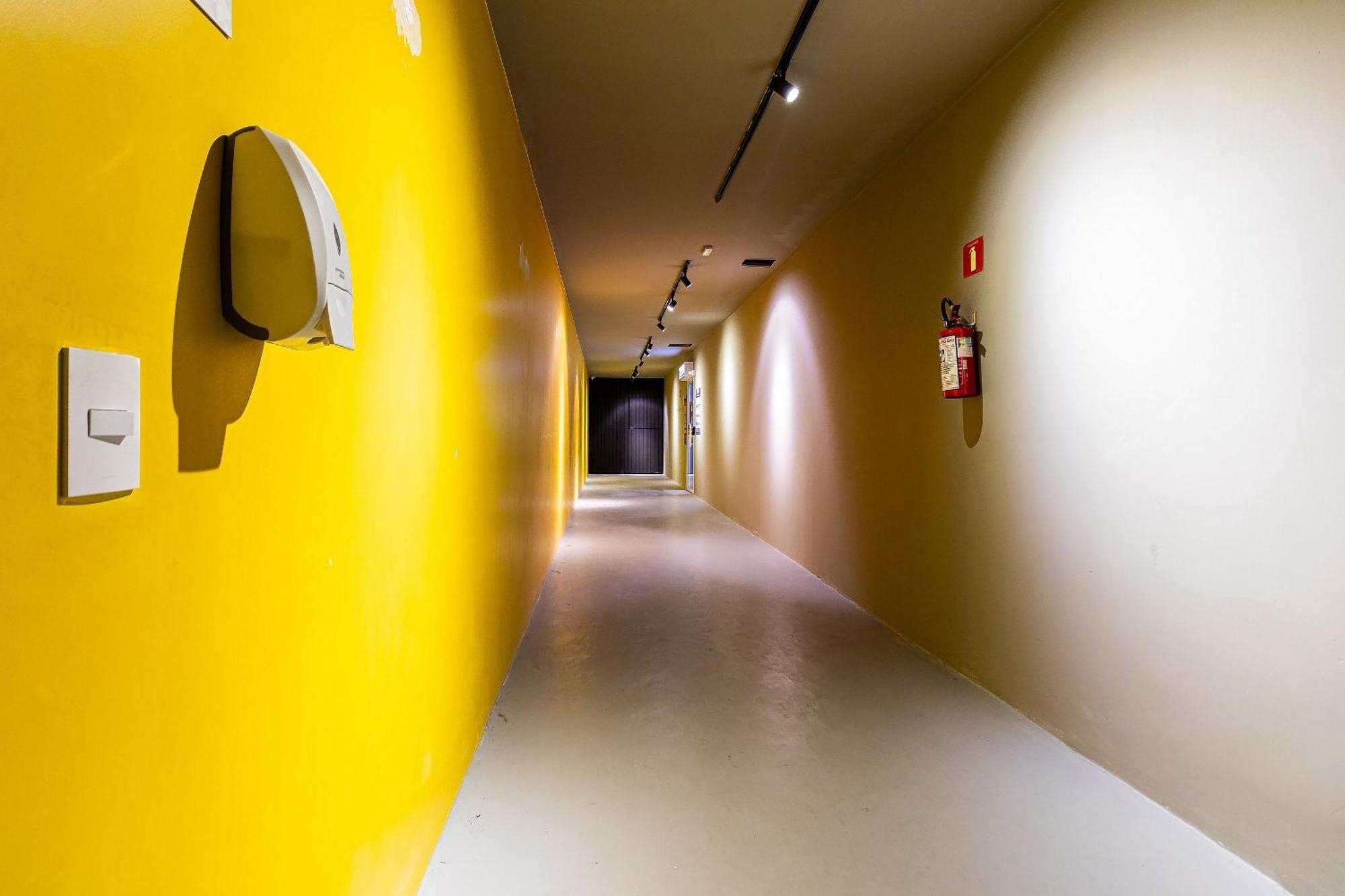 Charmoso Studio No Bras Com Piscina - Metro Bras 圣保罗 外观 照片