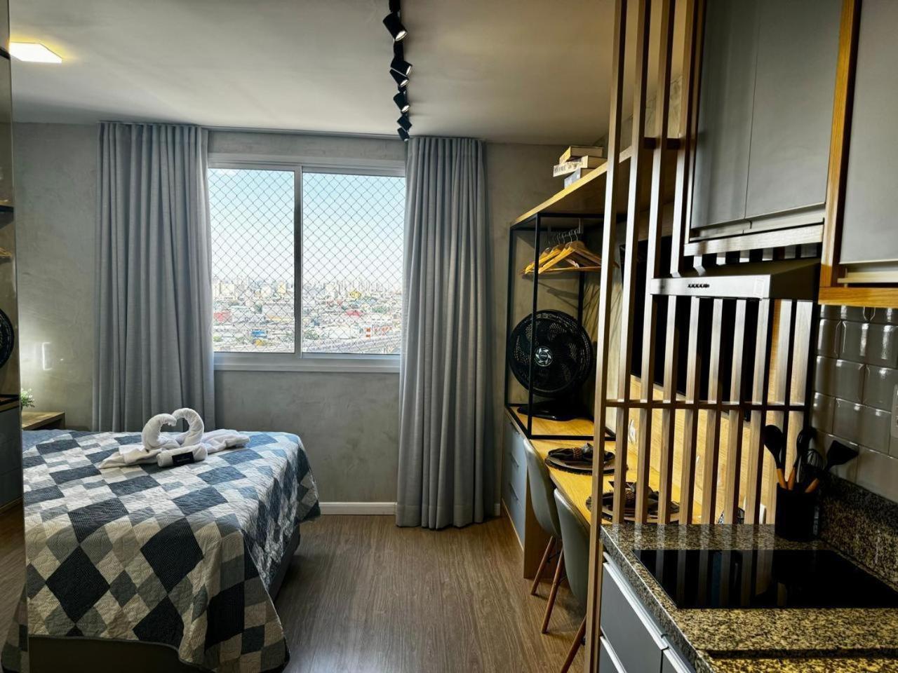 Charmoso Studio No Bras Com Piscina - Metro Bras 圣保罗 外观 照片